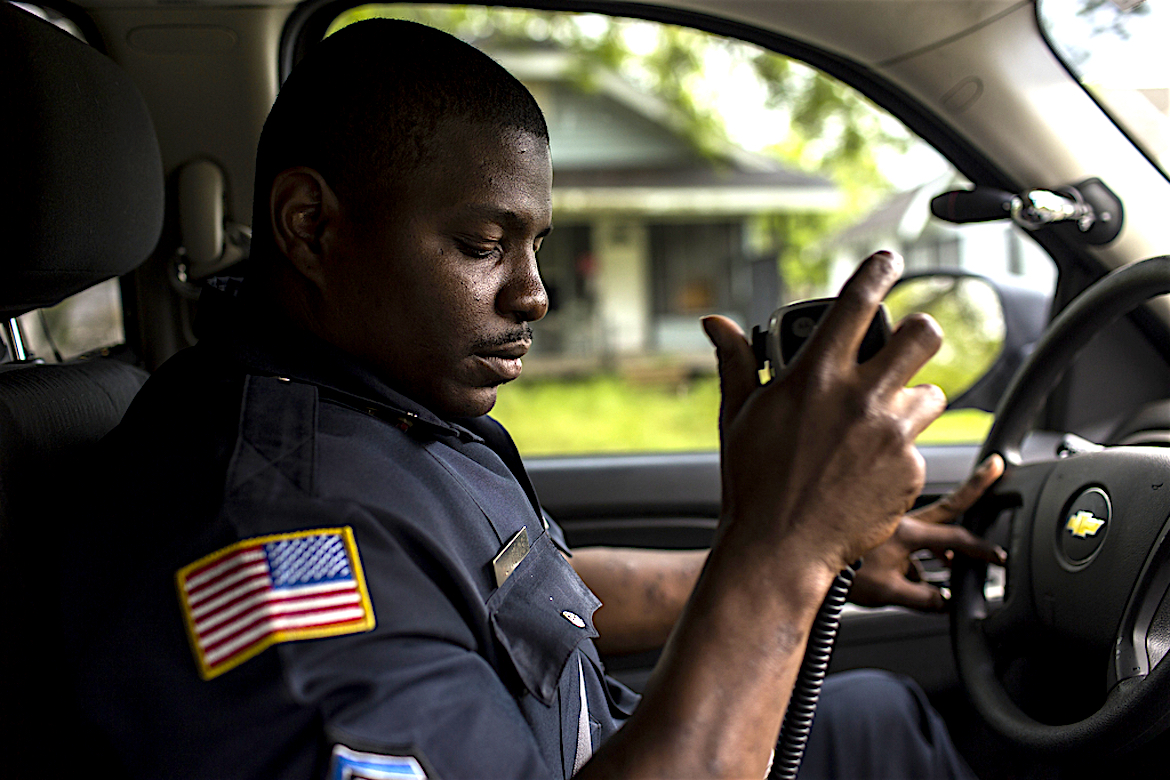 Ebony police officer