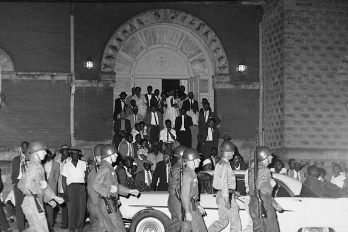 White Mob Terrorizes 1,000 Black Residents Inside Montgomery, AL, Church | EJI, A History of Racial Justice