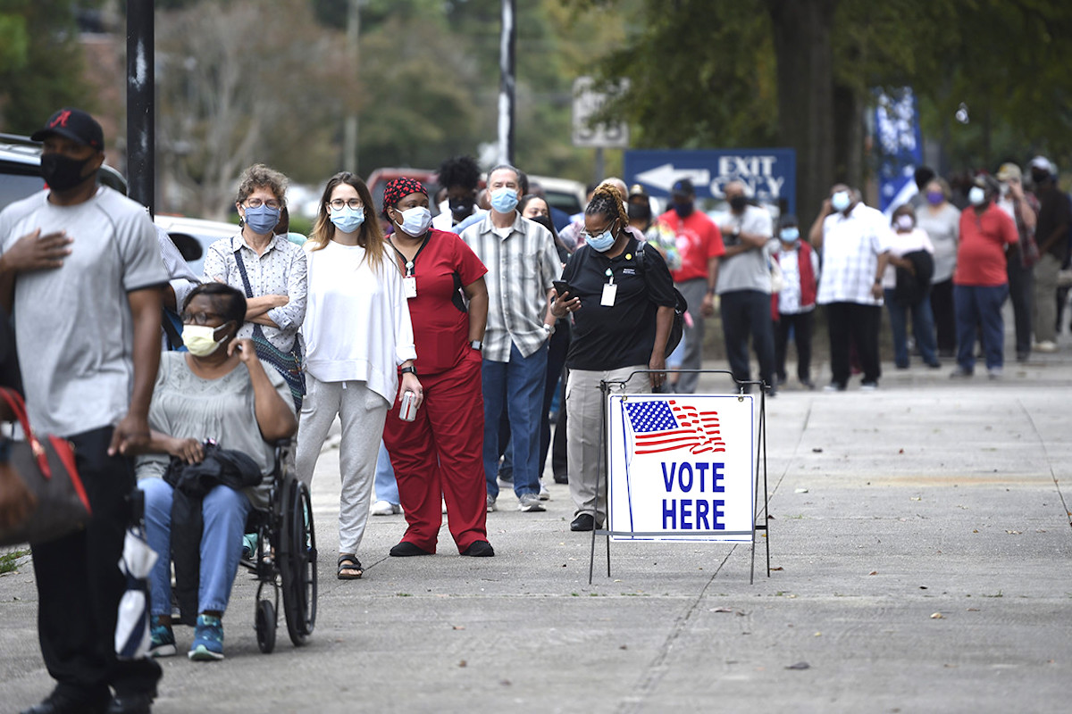 Georgia’s legacy of voter suppression is driving historic Black turnout | Politico